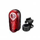 Мигалка задня Dlight CG-406R з батарейками, чорна, 0.5 ватт, 2 режима