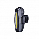 Мигалка передня Dlight CG-420W чорна, зарядка от USB, 16 чіпів 