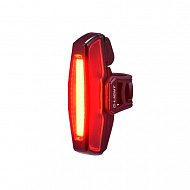 Мигалка задня Dlight CG-420R1 чорна, зарядка от USB, 16 чіпів LED, 5 режимів