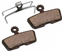 Дискові гальмівні колодки Baradine DS-54+SP-54  semi metal, для Avid Code R