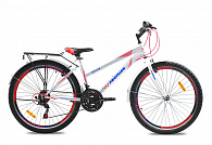 Велосипед сталь Premier Dallas 26 16" matt white/neon red