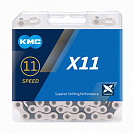 Ланцюг велосипедний KMC X11 з замком, 116 ланок, 11 зірок